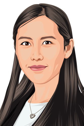 Cartoon image of Xiaoxi Zhao 